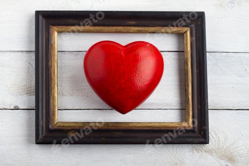 Preview: Framed heart symbol
