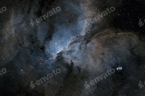 Preview: High-resolution photograph of the Dragon Nebula in the Dorado constellation