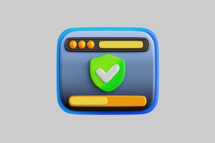 Preview: Icon with shield and check mark
