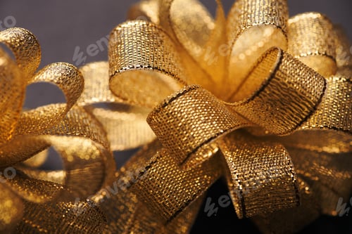 Preview: Background of the golden ribbon
