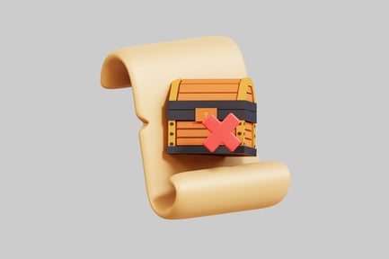 Preview: Scroll with Treasure Chest