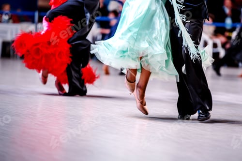 Preview: pairs of dancers athletes