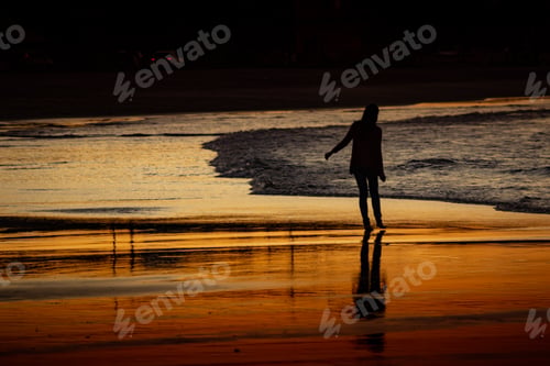Preview: sunset at the beach