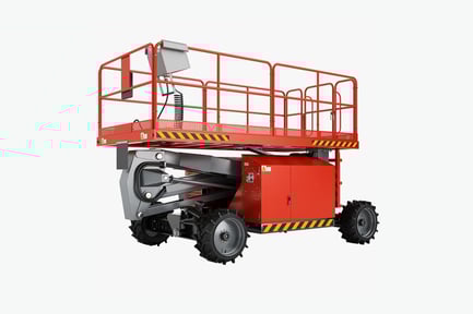 Preview: Rough Terrain Scissor Lift Platform - Heavy Duty