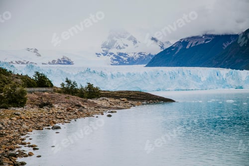 Preview: Landscape of perito Moreno glaciers in Patagonia
