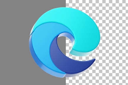 Preview: Edge 3D Icon