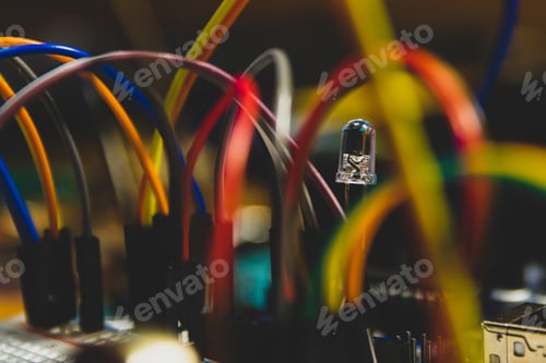 Preview: LED on a board, interior reception