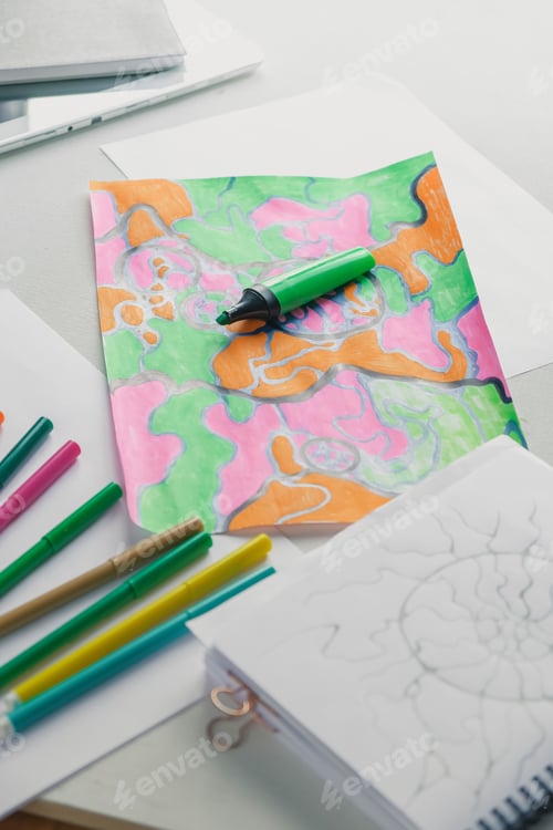 Preview: Neurographics, neurographic drawing, the method of mental health psychologist.wellness
