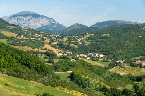 Preview: Landscape near Monte Cucco, Marches, Italy