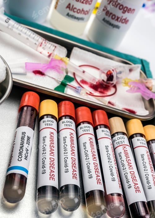 Preview: Blood samples to treat Sars-CoV-2-related Kawasaki disease in children