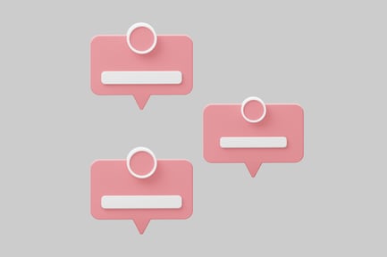 Preview: Notification badges, pink color theme