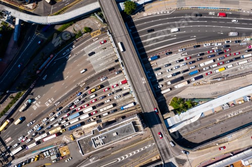 Preview: Hung Hom, Hong Kong, 07 November 2018:- Traffic in cross harbor tunnel in Hong Kong