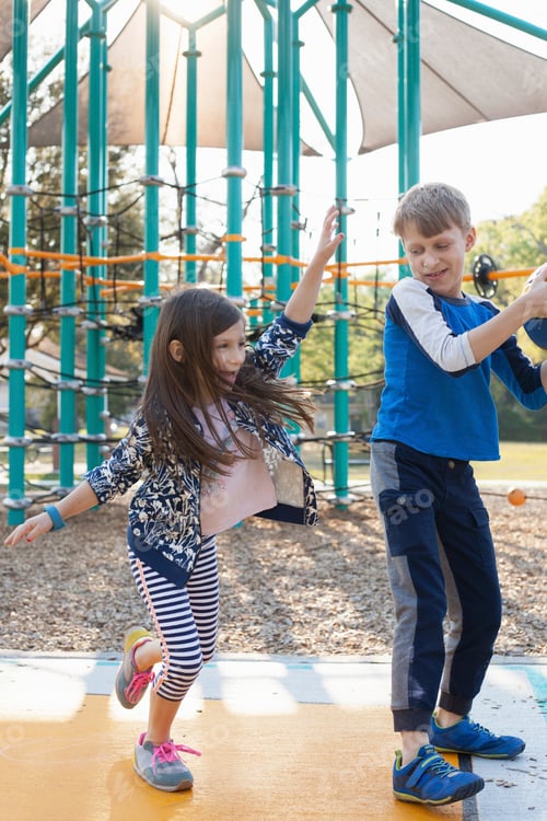 Preview: Children playing in playground