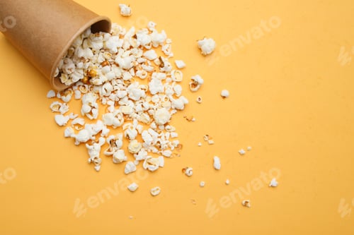 Preview: Popcorn for Movie and Cinema Concept