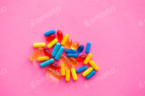 Preview: Medical potency pills for sexual health in capsules.