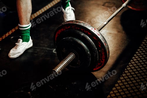 Preview: feet male athlete powerlifter