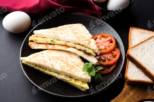 Preview: Bread Omelette Sandwich
