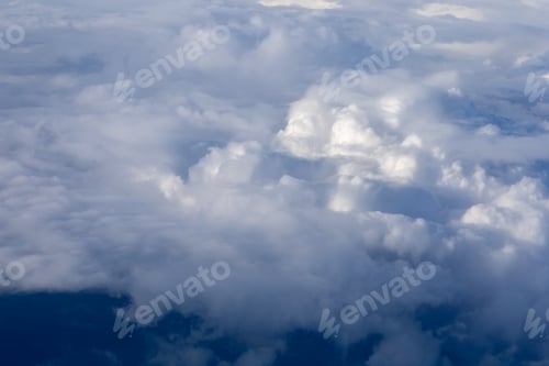 Preview: clouds in the sky from a bird's eye view