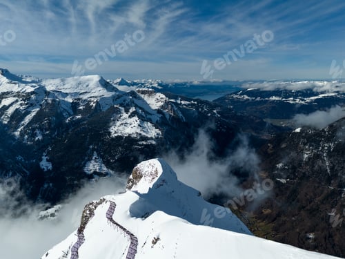 Preview: Anti-Avalanche Structures, Snow Bridges on Mannlichen Mountain. Switzerland