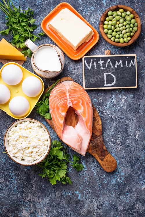 Preview: Healthy foods containing vitamin D