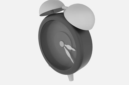 Preview: Alarm Clock 3D Illustration