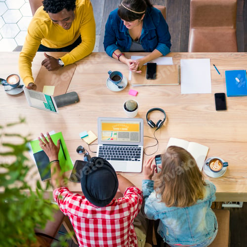 Preview: Ideas Creativity Planning Office Working Cafe Concept