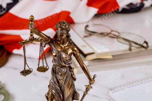 Preview: Lawyer business working notary signs the documents at office consultation law justice service
