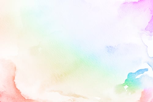 Preview: Rainbow gradient watercolor style background illustration illustration
