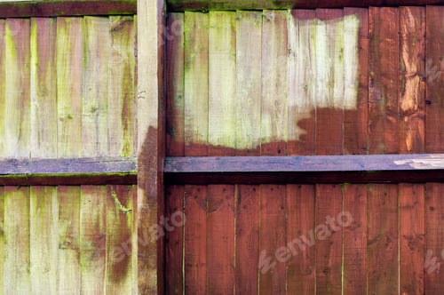 Preview: Cleaning of Wood Fence with pressure washer