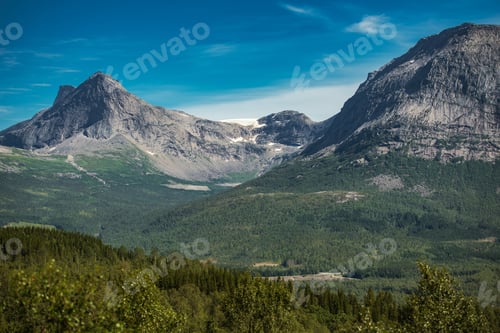 Preview: Scenic Summer Nordland County Norway