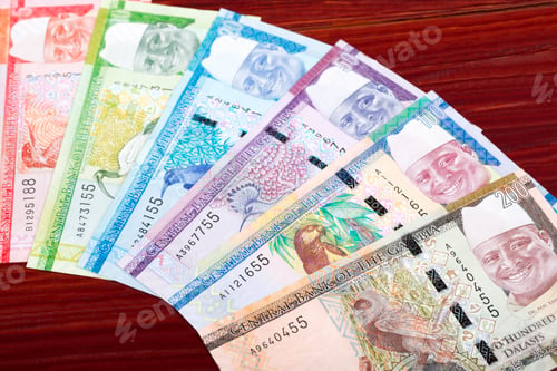 Preview: Old Gambian dalasi a business background