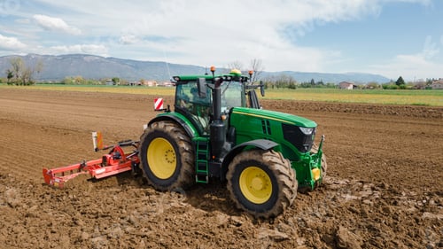 Preview: An image featuring a farmer using modern farming techniques and agricultural innovations to increase