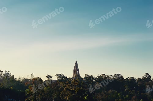 Preview: San Diego Museum of Man tower in Balboa Park, San Diego California