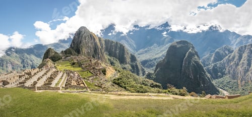 Preview: Panoramic View of Machu Picchu Inca Ruins - Sacred Valley, Peru