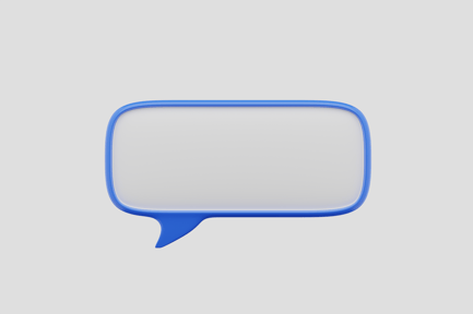 Preview: Long Speech Bubble