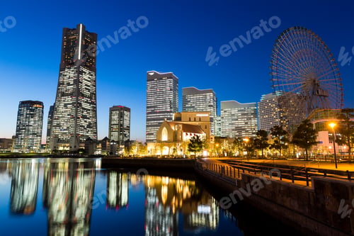 Preview: Yokohama at night