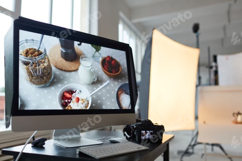 Preview: Stock photography production