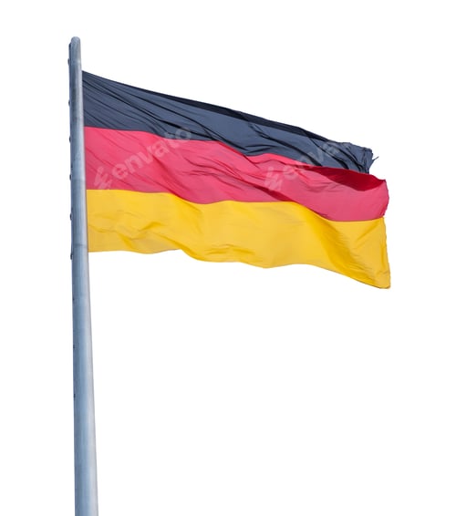Preview: Isolated German Flag