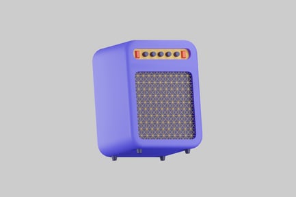 Preview: Portable purple amplifier