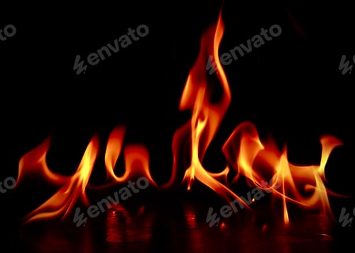 Preview: inferno, bonfire, warm, hell, fire, burn, flame, heat, light, danger, hot, element, yellow, orange,