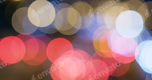 Preview: Blur of city street night