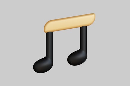Preview: Eighth note musical symbol