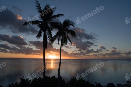 Preview: Tropical Sunset - Aitutaki in the Cook Islands