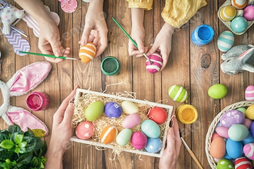 Preview: Family preparing for Easter
