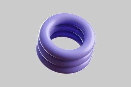 Preview: Abstract 3D Torus Geometric Shape