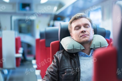 Preview: Sleeping passenger