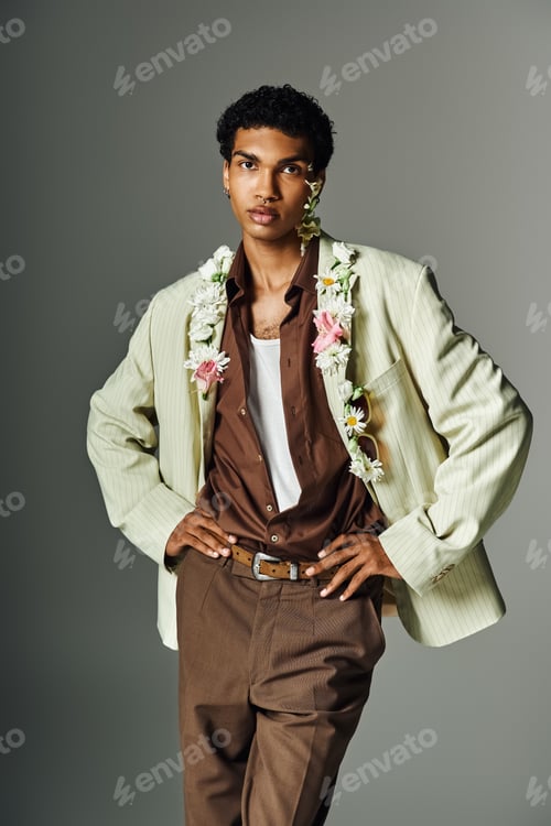 Preview: Floral fashion: a mans style statement