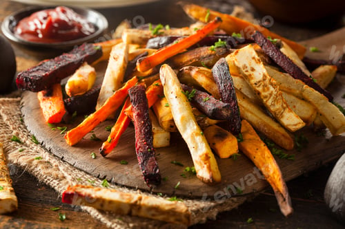 Preview: Oven Baked Vegetable Fries