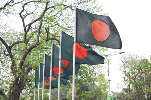 Preview: Beautiful waving flag of Bangladesh