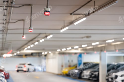 Preview: Smart car parking tracking system with lights signals vacancy availability